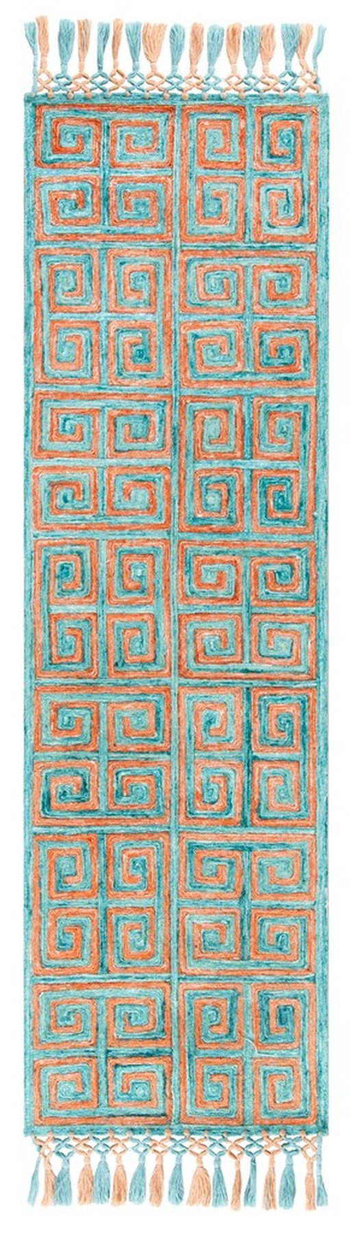 Safavieh Sahara 469 Hand Tufted 80% Polyester and 20% Cotton Contemporary Rug SAH469P-4