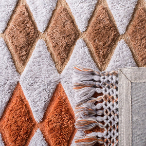 Safavieh Sahara 475 Hand Tufted 50% Wool/30% Jute/and 20% Cotton Contemporary Rug SAH475F-3