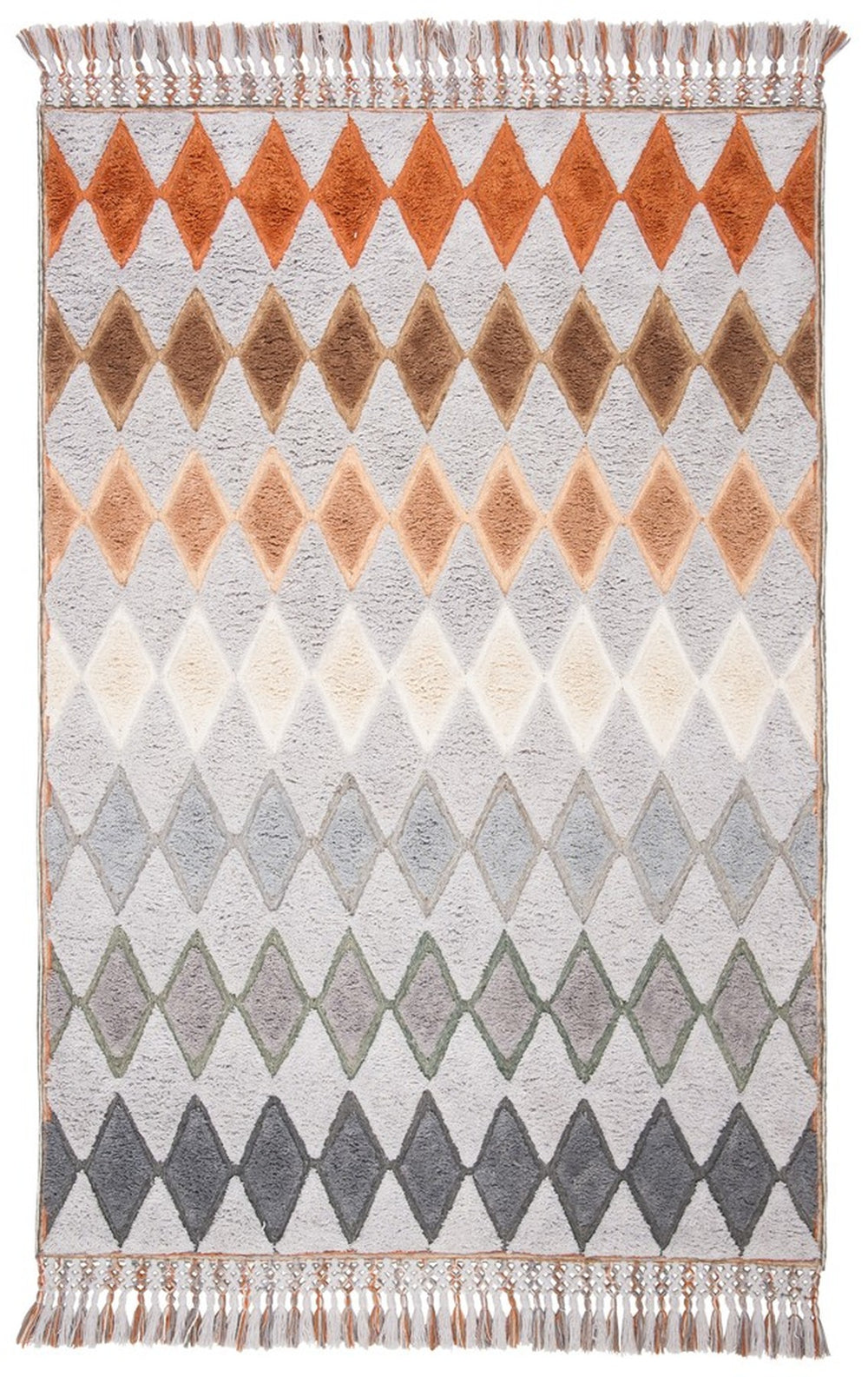 Safavieh Sahara 475 Hand Tufted 50% Wool/30% Jute/and 20% Cotton Contemporary Rug SAH475F-3