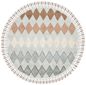 Safavieh Sahara 475 Hand Tufted 50% Wool/30% Jute/and 20% Cotton Contemporary Rug SAH475F-3