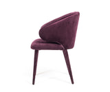 VIG Furniture Modrest Salem Modern Purple Fabric Dining Chair VGEUMC-9253CH-A-PUR