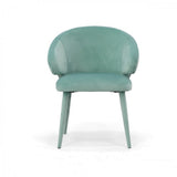 VIG Furniture Modrest Salem - Modern Aqua Fabric Dining Chair VGEU-MC-9253CH-A-AQ-DC VGEU-MC-9253CH-A-AQ-DC