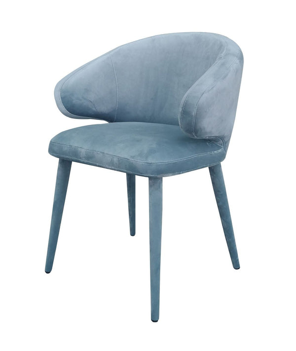 VIG Furniture Modrest Salem - Modern Blue Grey Fabric Dining Chair VGEUMC-9253CH-A-BLUGRY-DC