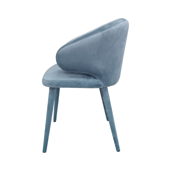 VIG Furniture Modrest Salem - Modern Blue Grey Fabric Dining Chair VGEUMC-9253CH-A-BLUGRY-DC