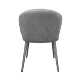 VIG Furniture Modrest Salem - Modern Grey Fabric Dining Chair VGEUMC-9253CH-A-GRY-DC