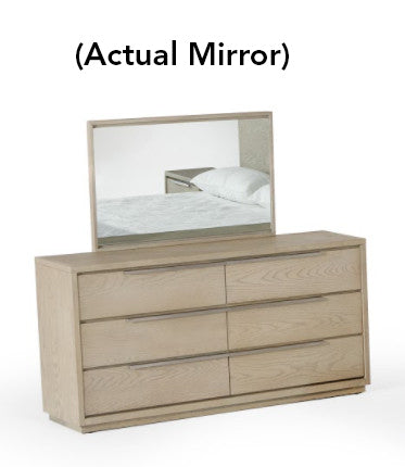 VIG Furniture Modrest Samson - Contemporary Grey & Silver Bedroom Set VGLBHAMI-SET