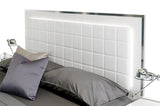 VIG Furniture Modrest San Marino Modern White Bed VGACSANMARINO-BED-WHT