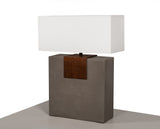 VIG Furniture Modrest Santos Modern Concrete Table Lamp VGGR901217