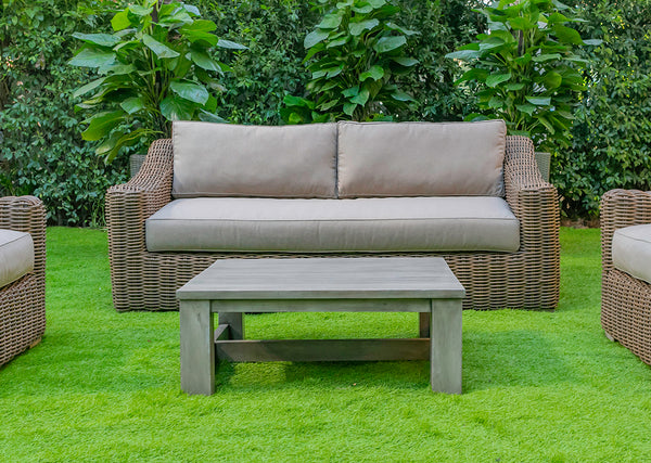 VIG Furniture Renava Sapelo Outdoor Beige Wicker Sofa Set VGATRASF-125-8MM