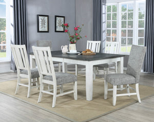 Vilo Home Saratoga 7 Piece Mix Dining Set VH8000-7PC4W2F VH8000-7PC4W2F