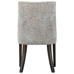 New Paris Fabric Chair Set of 2 - Modern Design with Elegant Upholstery for Stylish Dining Spaces