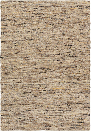 Sawyer SAW-2300 Modern Wool Rug SAW2300-81012 Dark Brown, Camel, Charcoal, Taupe, Beige, Cream 100% Wool 8'10" x 12'