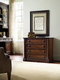 Hooker Furniture Leesburg Traditional-Formal Lateral File in Rubberwood Solids with Swirl Mahogany and Ebony Veneers 5381-10466