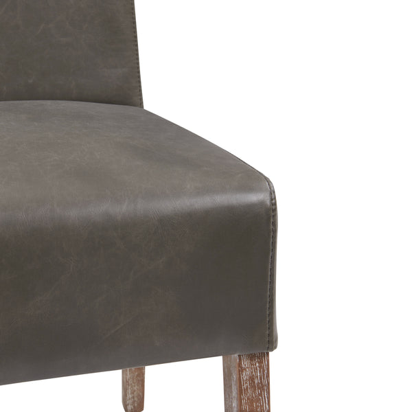 Valencia Bonded Leather Chair - Set of 2