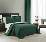 Teague Green King 7pc Quilt Set