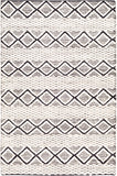 Santa Barbara SBB-2301 Global Jute, Cotton Rug SBB2301-81012 Cream, Black 80% Jute, 20% Cotton 8'10" x 12'