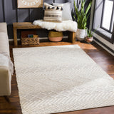 Santa Barbara SBB-2302 Global Jute, Cotton Rug SBB2302-81012 Cream, Black, Beige 80% Jute, 20% Cotton 8'10" x 12'