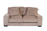 Porter Designs Big Chill Corduroy Contemporary Loveseat Brown 01-33C-02-2247