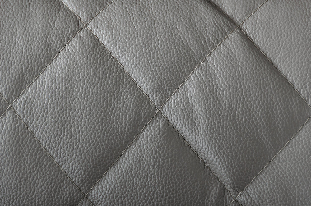 VIG Furniture Divani Casa Wolford Modern Grey Leather Chair VGBNSBL-9210-GRY-CH