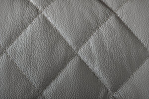 VIG Furniture Divani Casa Wolford Modern Grey Leather Chair VGBNSBL-9210-GRY-CH