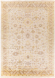 Sabine SBN-1000 Traditional Viscose Rug SBN1000-811 Khaki, Cream, Camel, Medium Gray 100% Viscose 8' x 11'