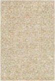 Shelby SBY-1004 Traditional Wool, Viscose Rug SBY1004-913 Sage, Khaki, Mauve, Tan, Black, Cream 60% Wool, 40% Viscose 9' x 13'