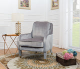 Tzivia Grey Accent Chair
