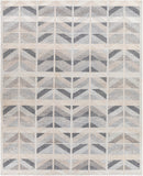 Scandi SCD-2301 Modern Viscose, Wool, Acrylic, Cotton Rug SCD2301-912 Charcoal, Tan, Medium Gray, Light Gray, Beige, Cream 55% Viscose, 25% Wool, 15% Acrylic, 5% Cotton 9' x 12'