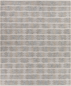 Scandi SCD-2304 Modern Viscose, Wool, Cotton Rug SCD2304-912 Wheat, Charcoal, Medium Gray, Light Gray, Beige, Cream 65% Viscose, 25% Wool, 10% Cotton 9' x 12'