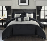 Mackenzie Black Queen 20pc Comforter Set