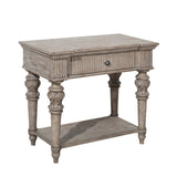 Pulaski Furniture Kingsbury 1 Drawer USB Charging Open Nightstand P167142-PULASKI P167142-PULASKI