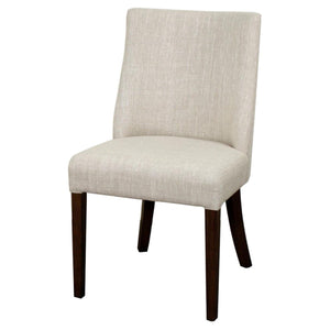 New Paris Fabric Chair - Set of 2 Rice