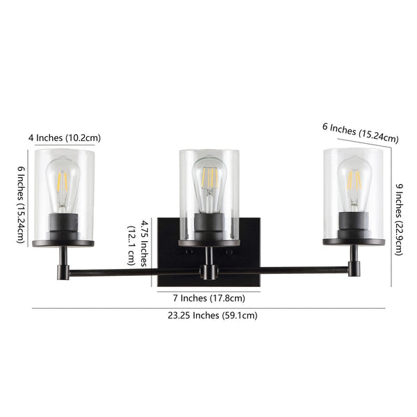 Ronsa 3Lt Wall Sconce