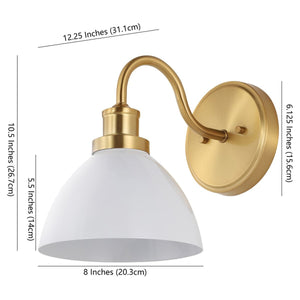 Safavieh Genetta Wall Sconce Gold Iron SCN4070A