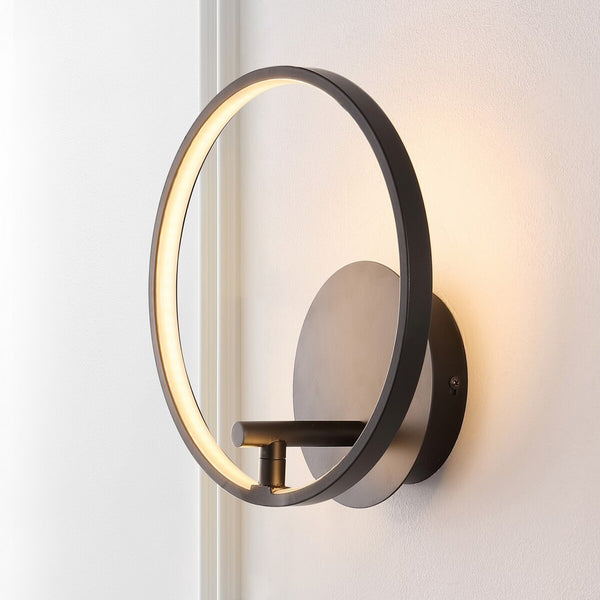 Safavieh Jolyn Wall Sconce Matte Black  SCN4075A