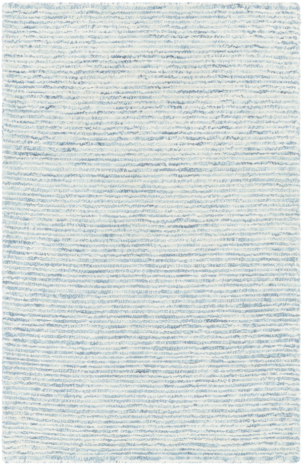 Strada SDA-2302 Modern Wool, Viscose Rug SDA2302-810 Pale Blue, Denim, Cream 60% Wool, 40% Viscose 8' x 10'