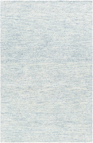 Strada SDA-2302 Modern Wool, Viscose Rug SDA2302-576 Pale Blue, Denim, Cream 60% Wool, 40% Viscose 5' x 7'6"