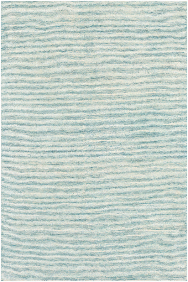 Strada SDA-2304 Modern Wool, Viscose Rug SDA2304-810 Aqua, Cream 60% Wool, 40% Viscose 8' x 10'