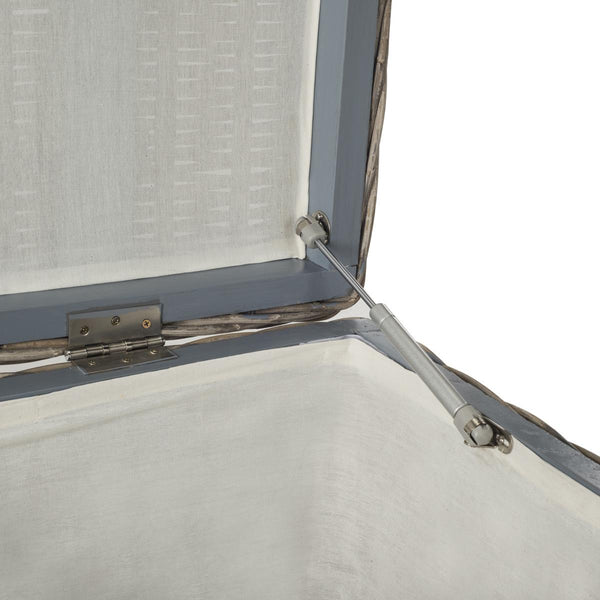 Safavieh Navarro Coffee Table Trunk Rattan Grey NC Coating Kubu Cotton SEA7022B 889048002616