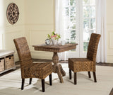 Safavieh - Set of 2 - Avita Dining Chair 18''H Wicker Natural Rattan NC Coating Abaca SEA8012A-SET2 889048020344