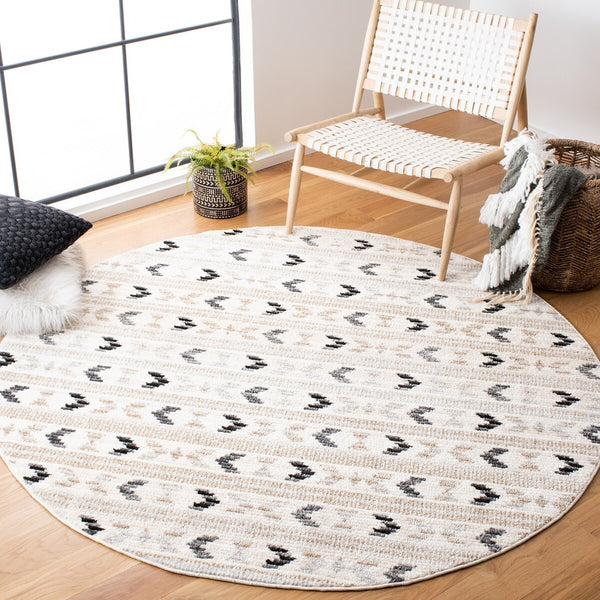 Safavieh Sedona 804 Power Loomed 60% Polypropylene/35% Polyester/5% Latex Bohemian Rug SED804A-6