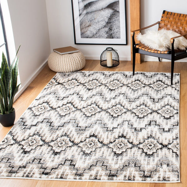 Safavieh Sedona 842 Power Loomed 60% Polypropylene/35% Polyester/5% Latex Bohemian Rug SED842F-28