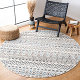 Sedona 800 Sedona 833 Bohemian Power Loomed Polypropylene Pile Rug Ivory / Grey