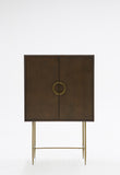 Modrest Selena Modern Acacia & Brass Chest