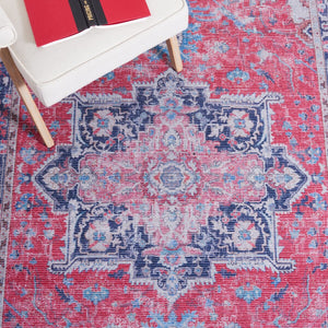 Safavieh Serapi 323 Power Loomed 72% Cotton/38% Polyester Transitional Rug SEP323Q-9