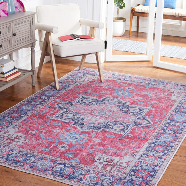 Safavieh Serapi 323 Power Loomed 72% Cotton/38% Polyester Transitional Rug SEP323Q-9