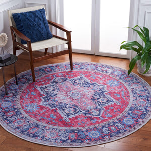 Safavieh Serapi 323 Power Loomed 72% Cotton/38% Polyester Transitional Rug SEP323Q-9