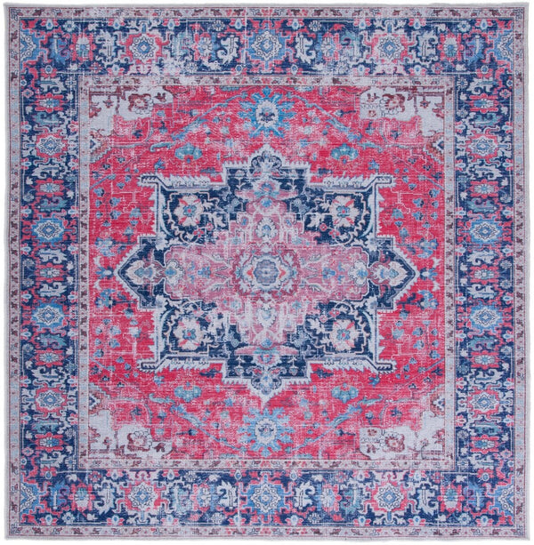 Safavieh Serapi 323 Power Loomed 72% Cotton/38% Polyester Transitional Rug SEP323Q-9