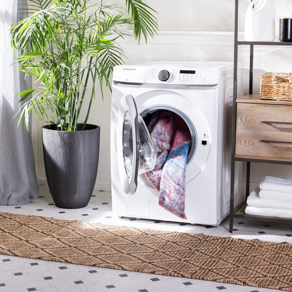 Safavieh Serapi 357 Power Loomed 72% Cotton/38% Polyester Transitional Rug SEP357A-7R