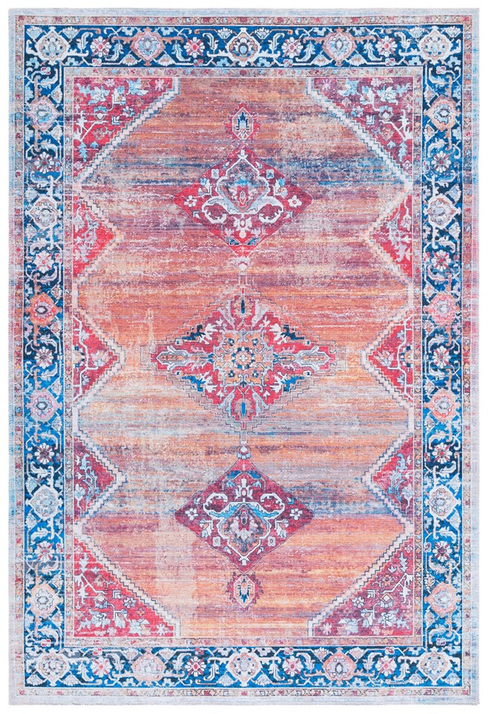 Safavieh Serapi 376 Power Loomed 72% Cotton/38% Polyester Transitional Rug SEP376P-9